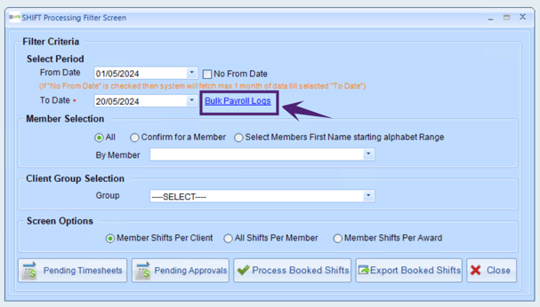 Bulk Payroll Log2