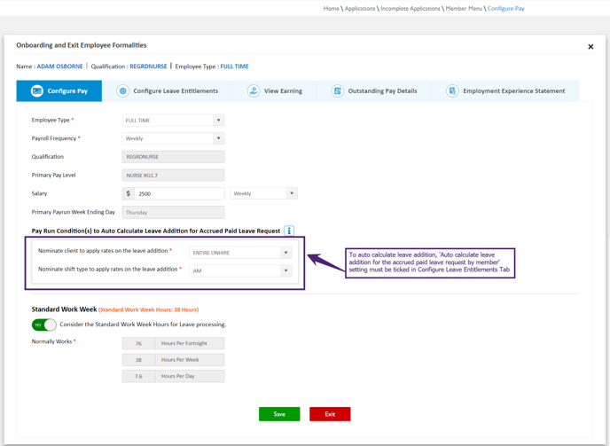 Configure Pay-2