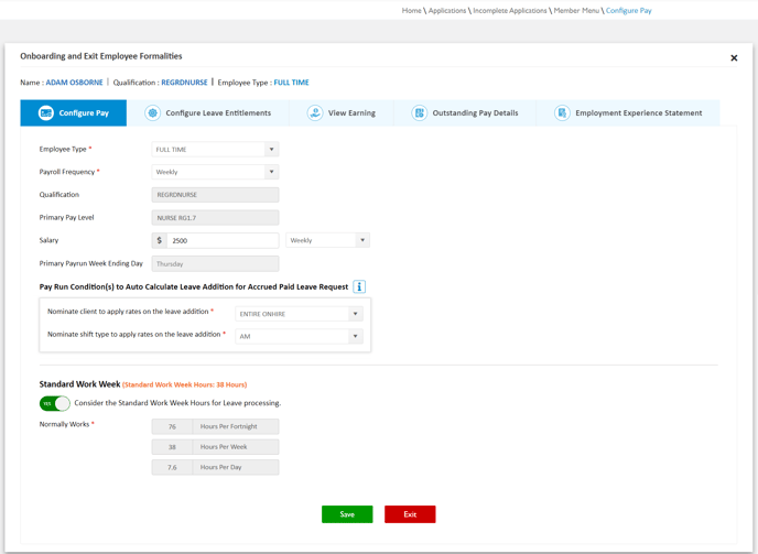 Configure Pay2