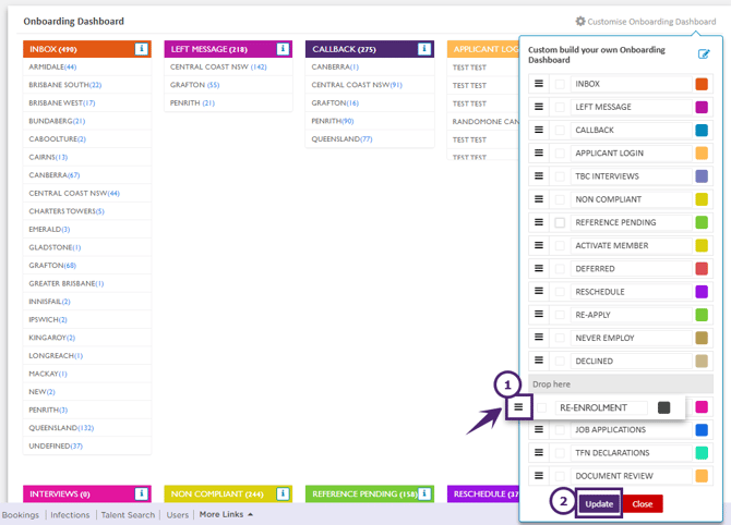 Customise Onboarding Dashboard 6-1