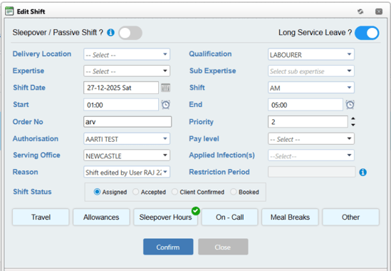 Fatigue Rule with Sleepover Hours