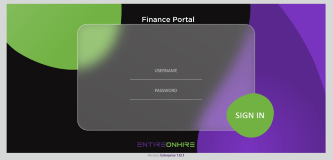 Finance Screen 1
