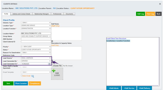 Lead Source 4 - Existing Client