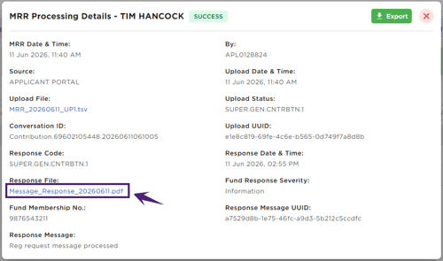 MRR PRocessing Details 2
