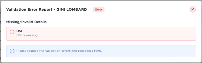 MVR - Validation Report-1