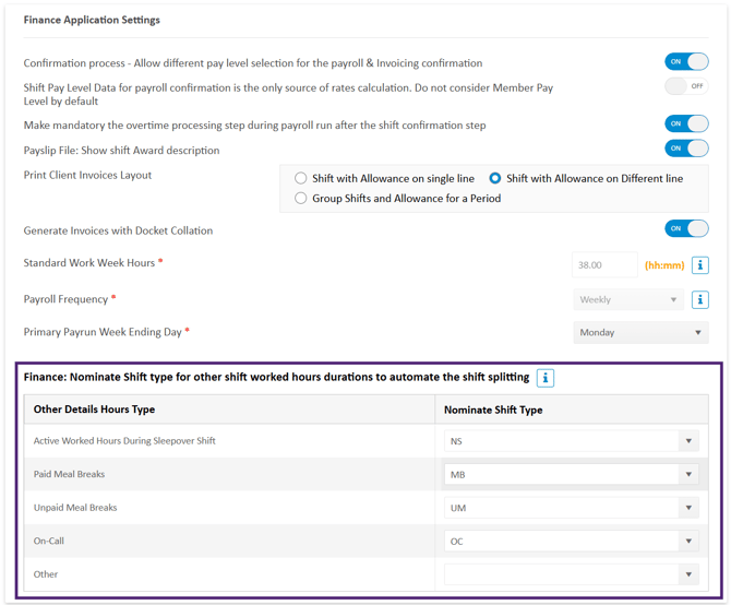 Nominate Shift Type Setting-1