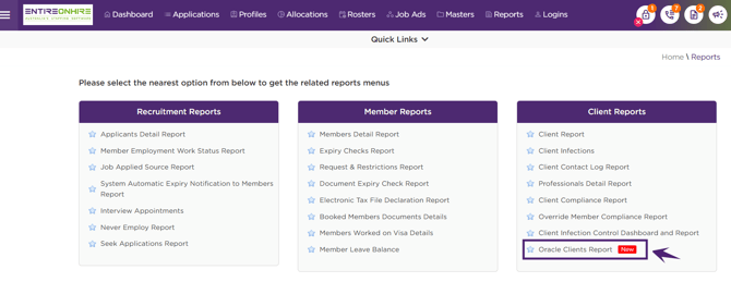 Oracle Clients Report-2