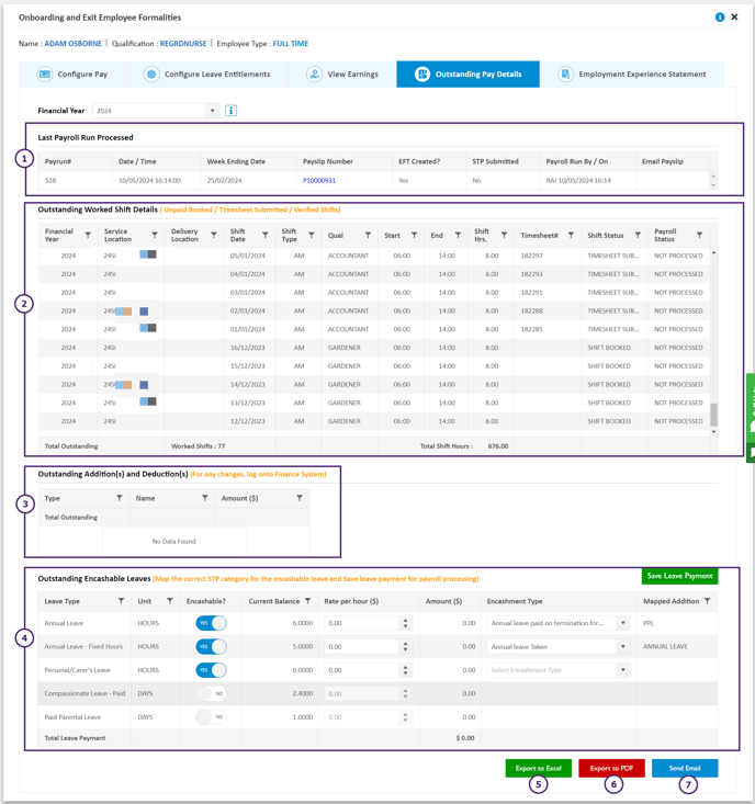 Outstanding Pay Details-L-1