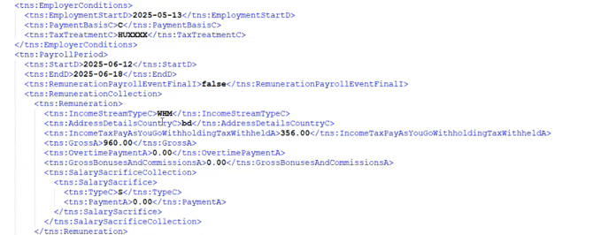 Pay Event File