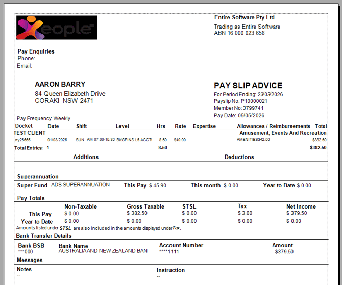 PaySlip Processing