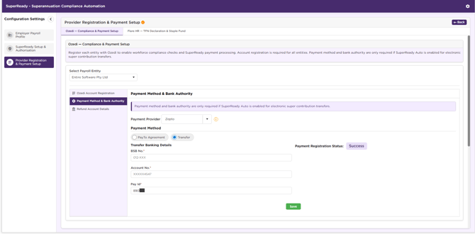 Payment Method and Bank Authority - Transfer-1