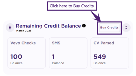 Remaining Credit Balance