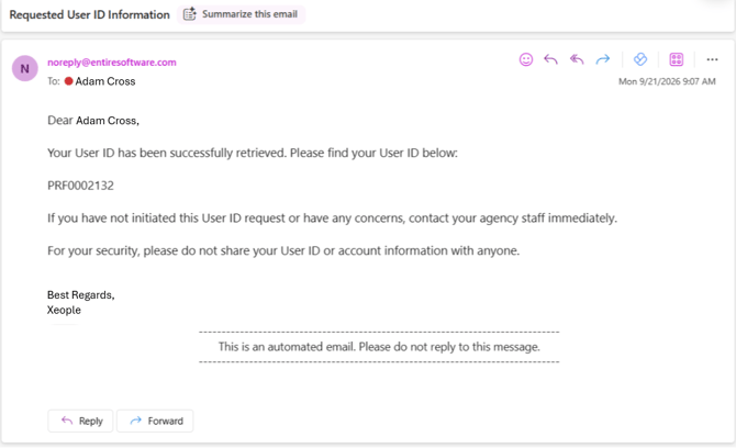 Requested User ID-2