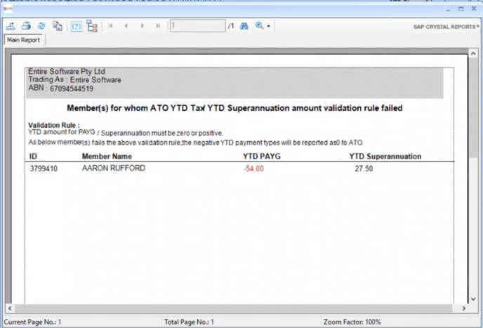 STP Negative YTD Amount7