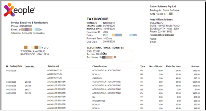 Sample Invoice 3