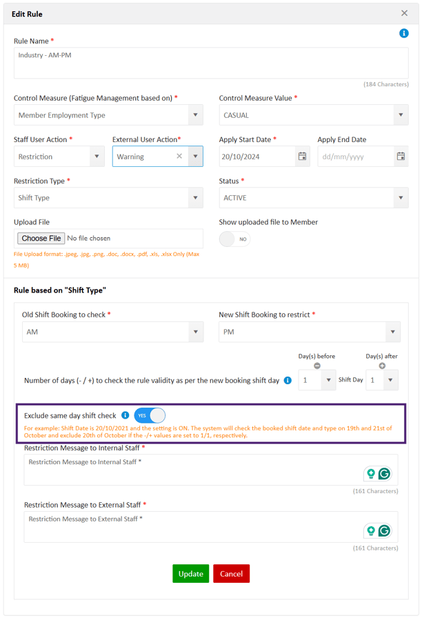 ShiftType-Exclude same day shift check-2