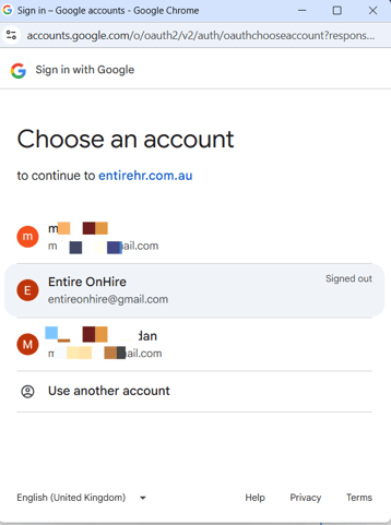 Sign In - google