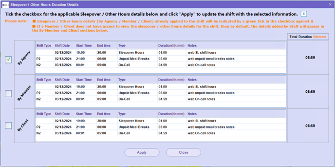 SleepOver-Other Hours Duration Details-1