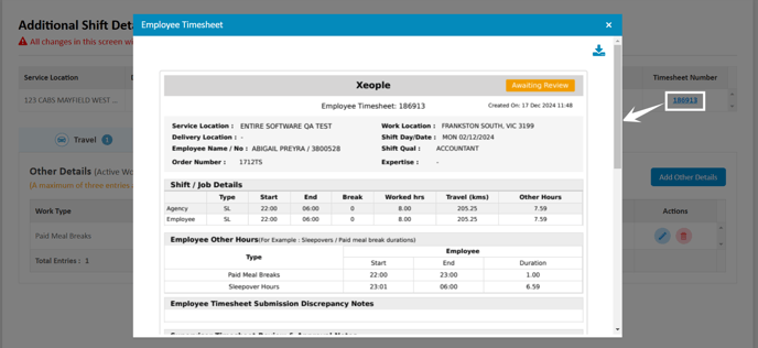 Timesheet Image Link2