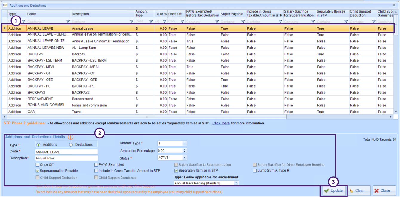 9.5 - Enhancement - How to Create and Update an Addition/Deduction?