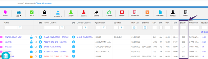 Client Allocation Updates 1