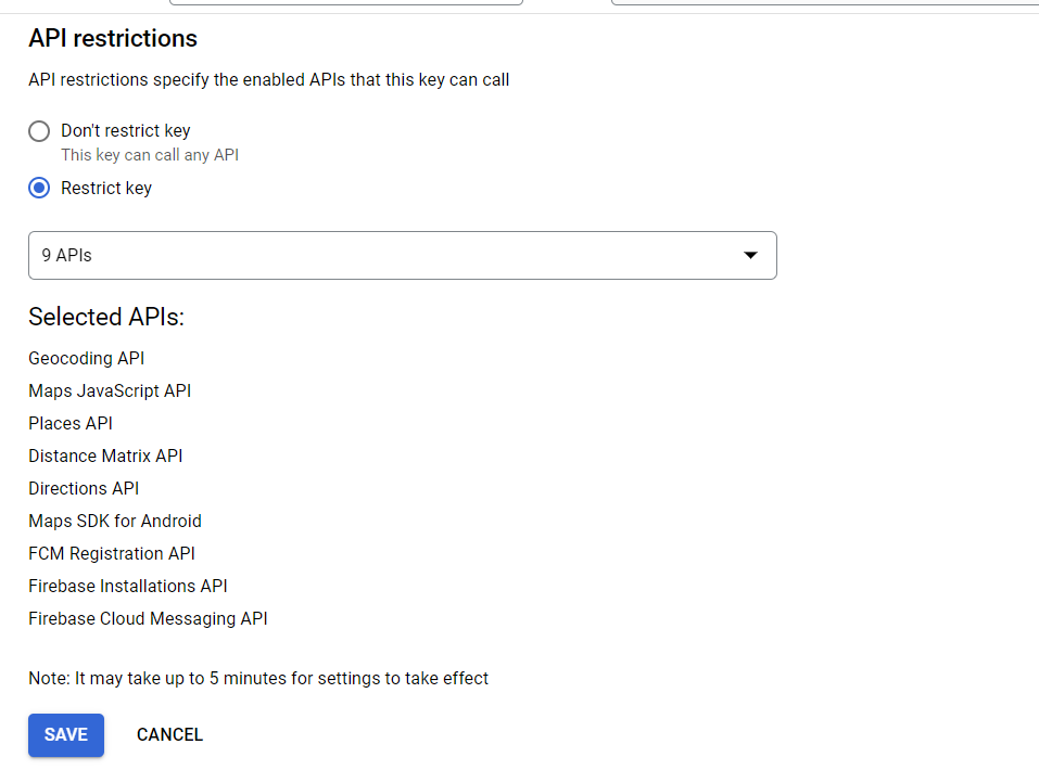 Setting up your Google Maps API